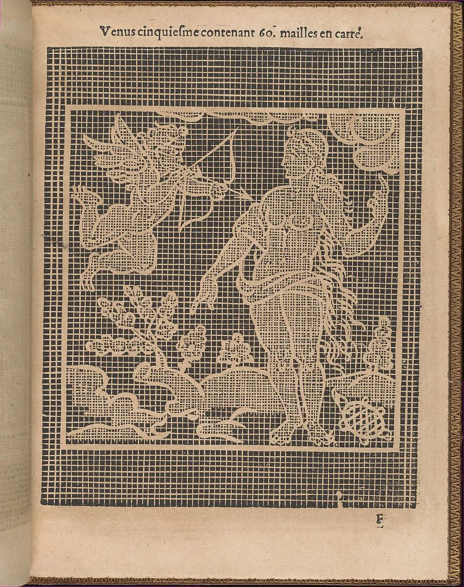 La Pratique de l'Aiguille, page 20 (recto) — Matthias Mignerak|Pierre Firens|Marie de Medici|Jean Le Clerc