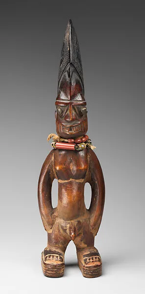Twin Figure: Male (Ibeji) — Unknown