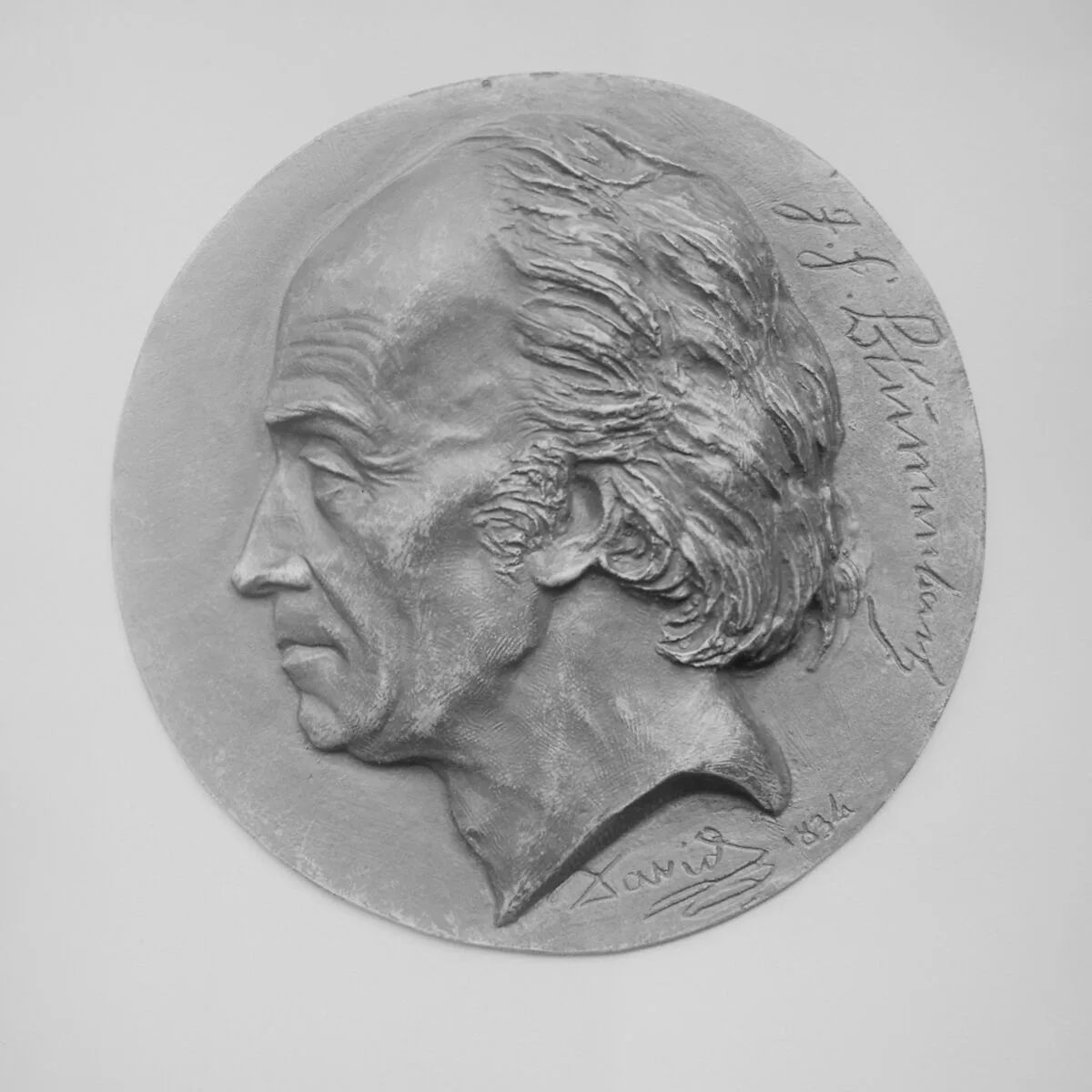John Frederick Blumenbach (1752–1841), German physician and physiologist — Pierre Jean David d'Angers