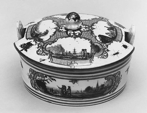 Butter dish with cover