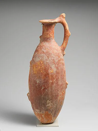 Terracotta flask