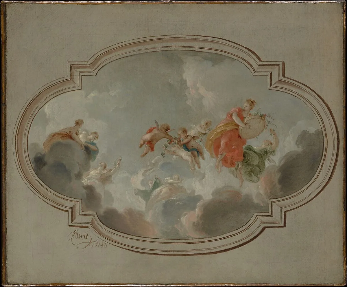 Flora and Zephyr — Jacob de Wit