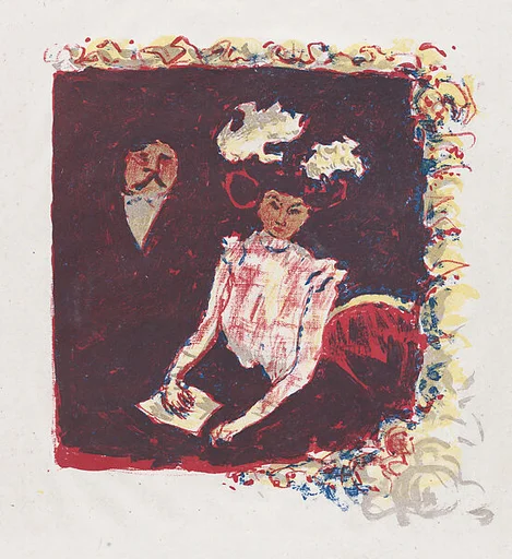 Frontispiece for Color Lithography by André Mellerio