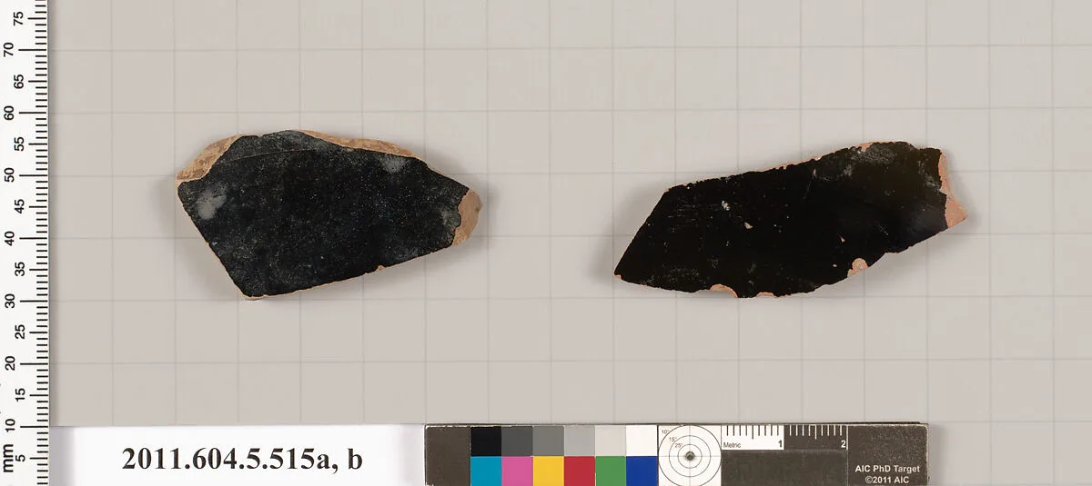 Terracotta fragments of kylikes (drinking cups) — Unknown