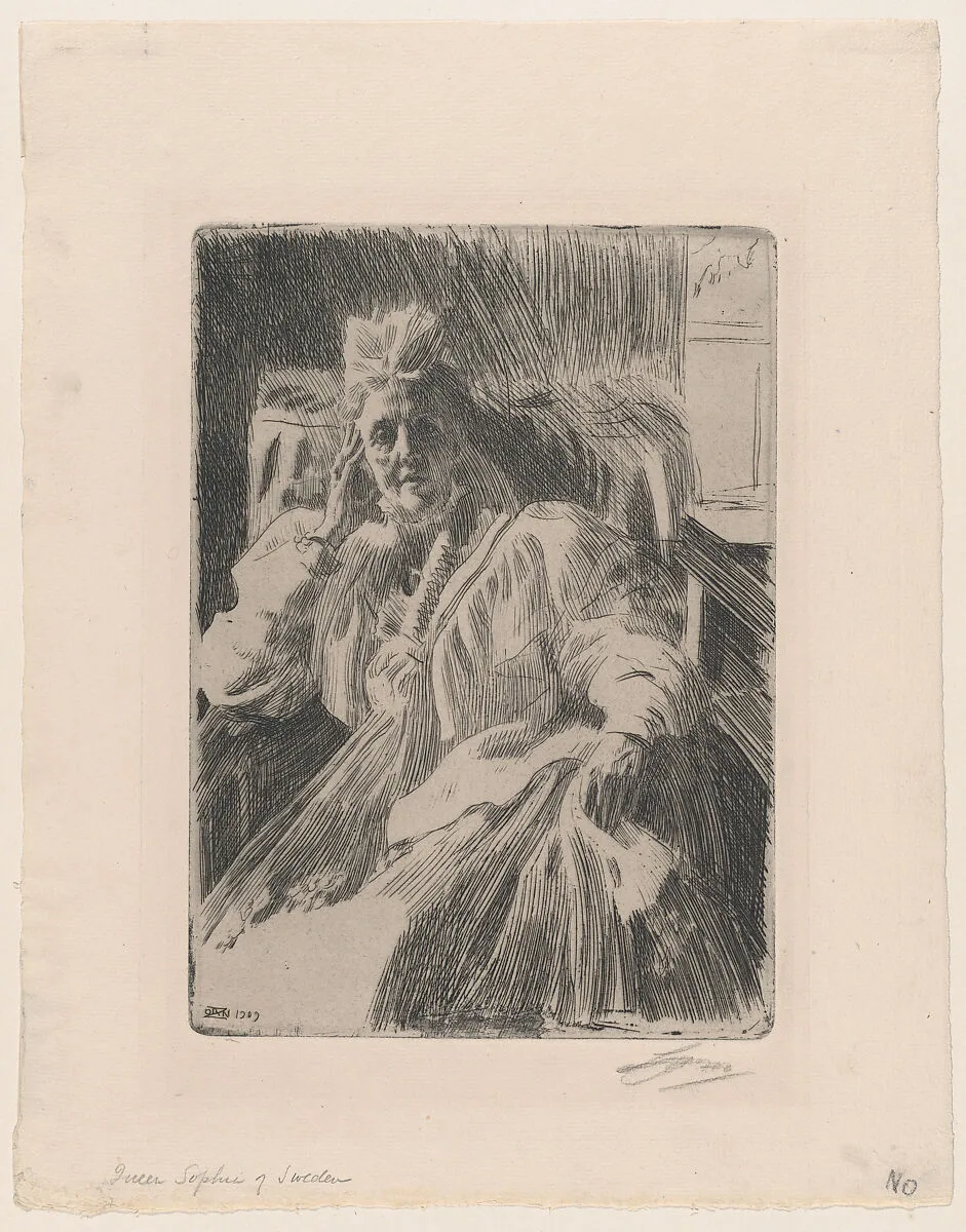 Queen Sophia of Sweden — Anders Zorn|Sophia Wilhelmina Mariana Henrietta, Queen of Sweden