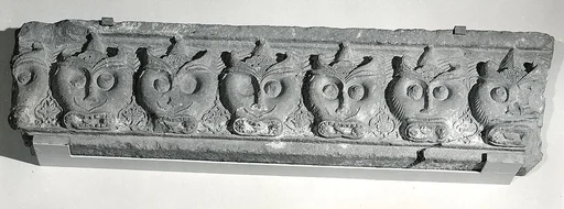 Fragment of a Cornice with a Frieze of Masks