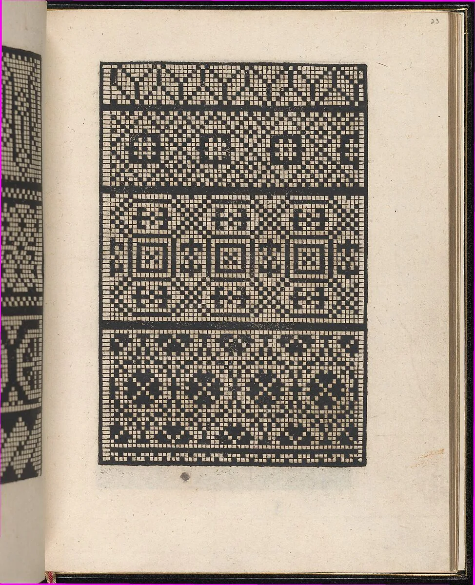 Page from Ein new kunstlich Modelbuch...(Page 23r) — Peter Quentel