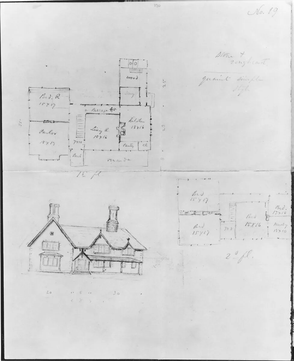 The Architecture of Country Houses; including Designs for Cottages, Farm Houses, and Villas — Alexander Jackson Davis|Alexander Jackson Davis|Andrew Jackson Downing|D. Appleton & Co.|George S. Appleton, Philadelphia|Andrew Jackson Downing