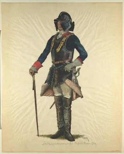 Prussian Military Costume: Trenchman 1780