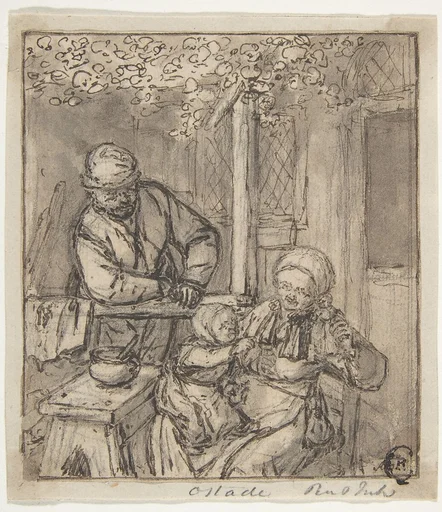 Mother and Child with a Doll.