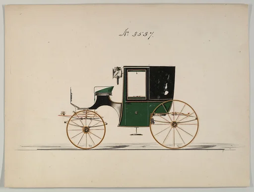Design for Brougham, no. 3537