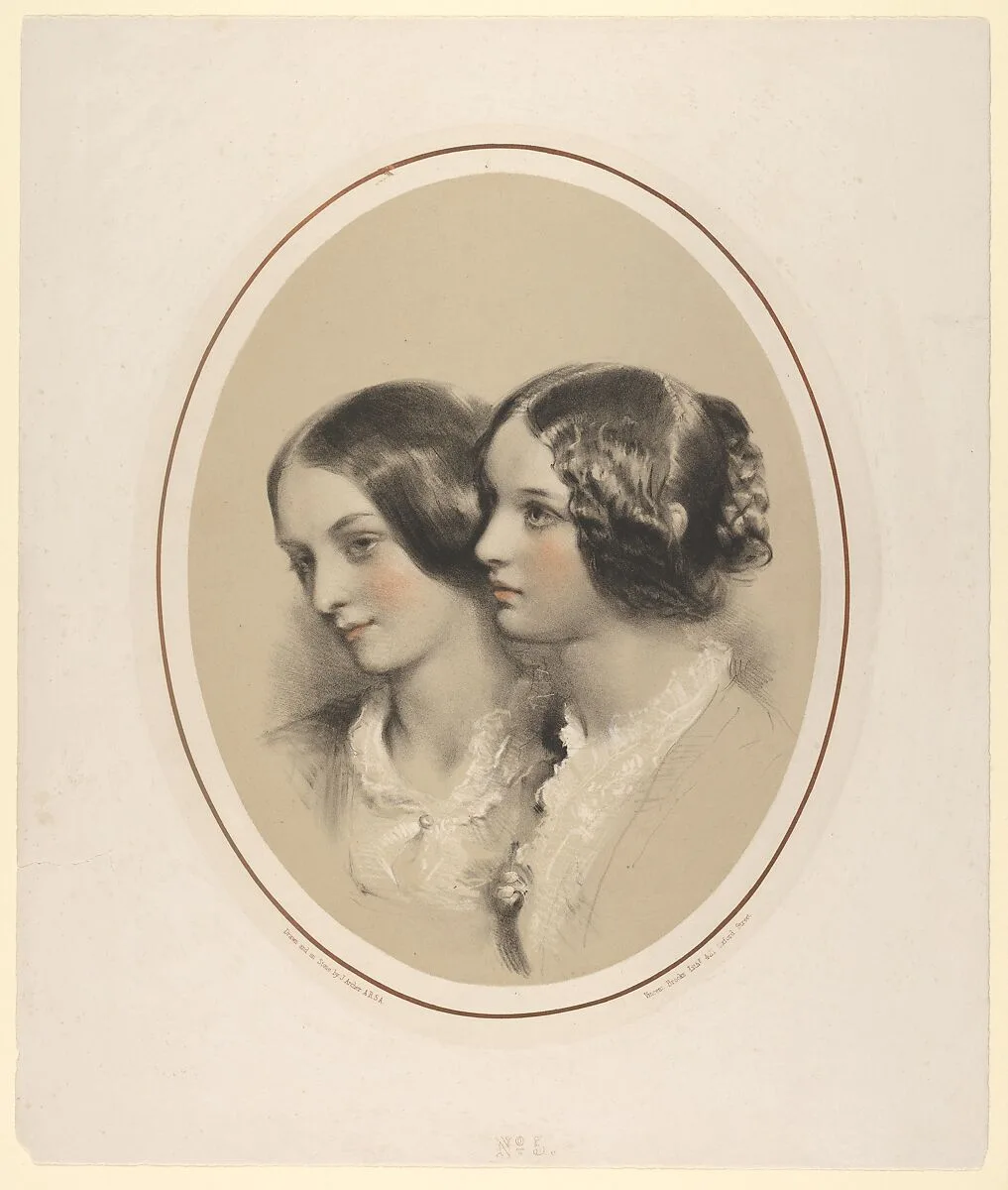 Portrait Busts of Two Women — Vincent Brooks|James Archer