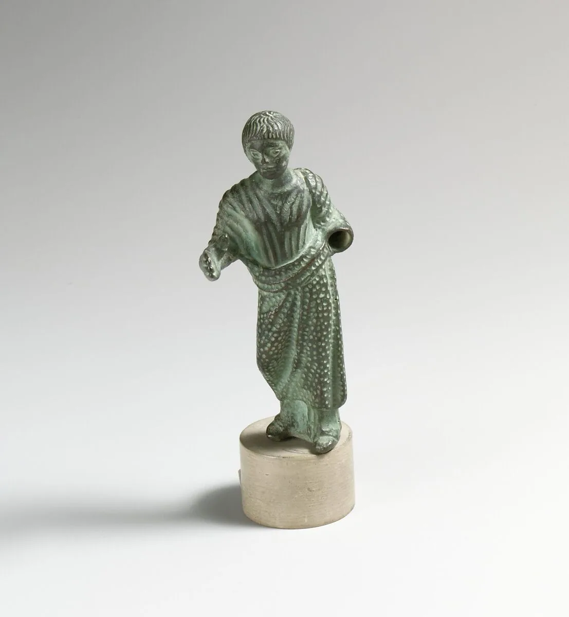 Bronze statuette of a man — Unknown