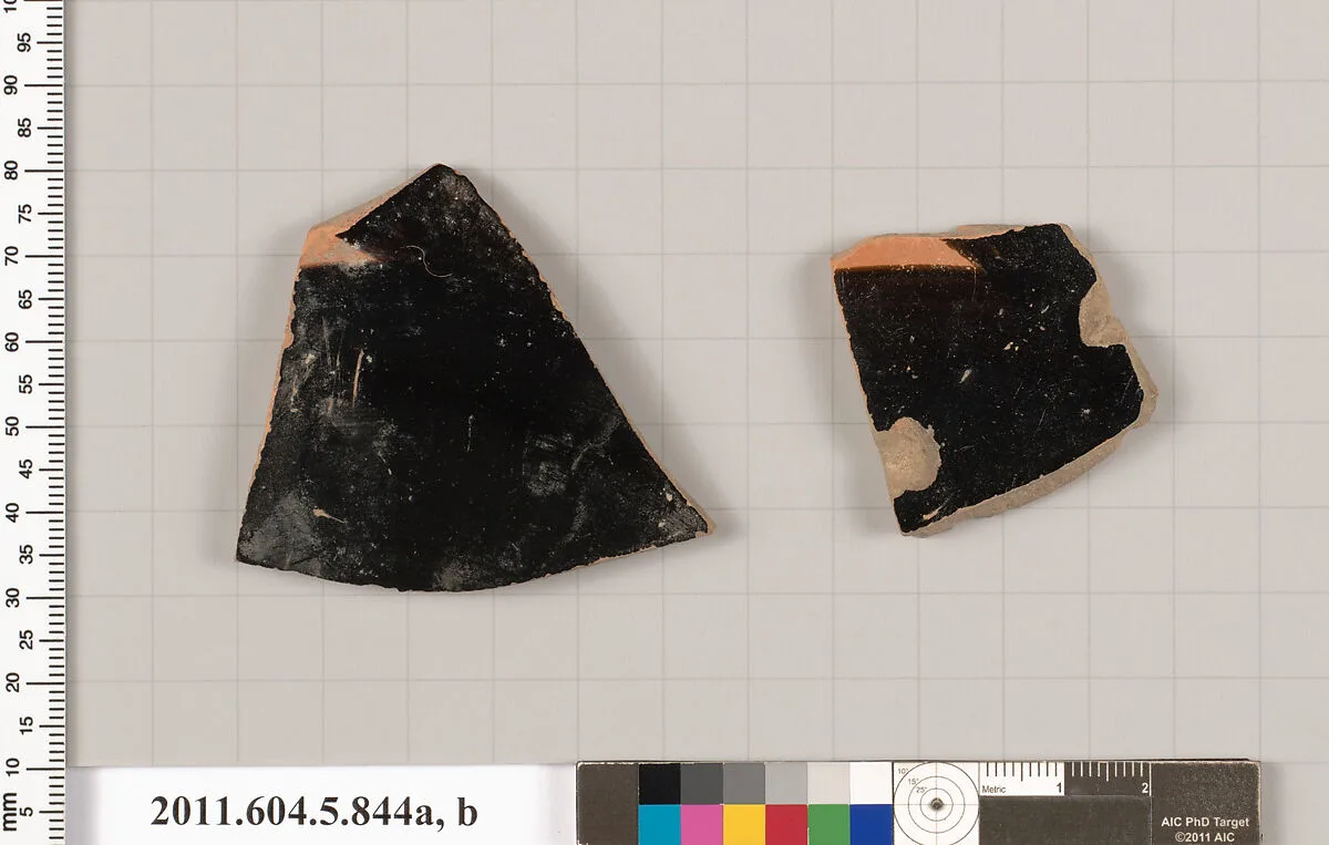 Terracotta fragments of kylikes (drinking cups) — Unknown