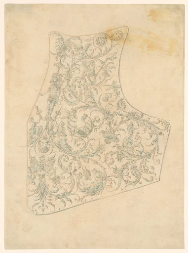Design for the Breastplate of a Suit of Armor