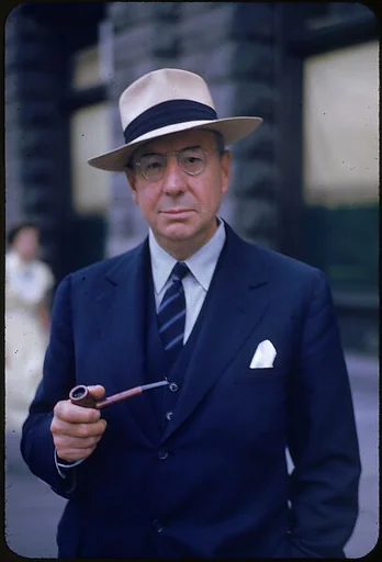 [4 Portraits of F. W. Ecker of Metropolitan Life, for Fortune Business Executive Profile]
