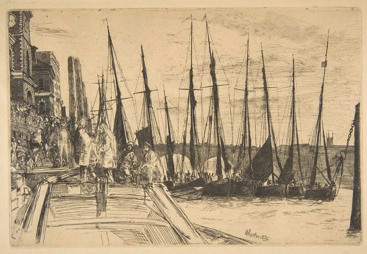 Billingsgate — James McNeill Whistler
