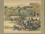 松楼春暁 (Shōrō shungyō)|Pine Pavilion in the Spring Dawn