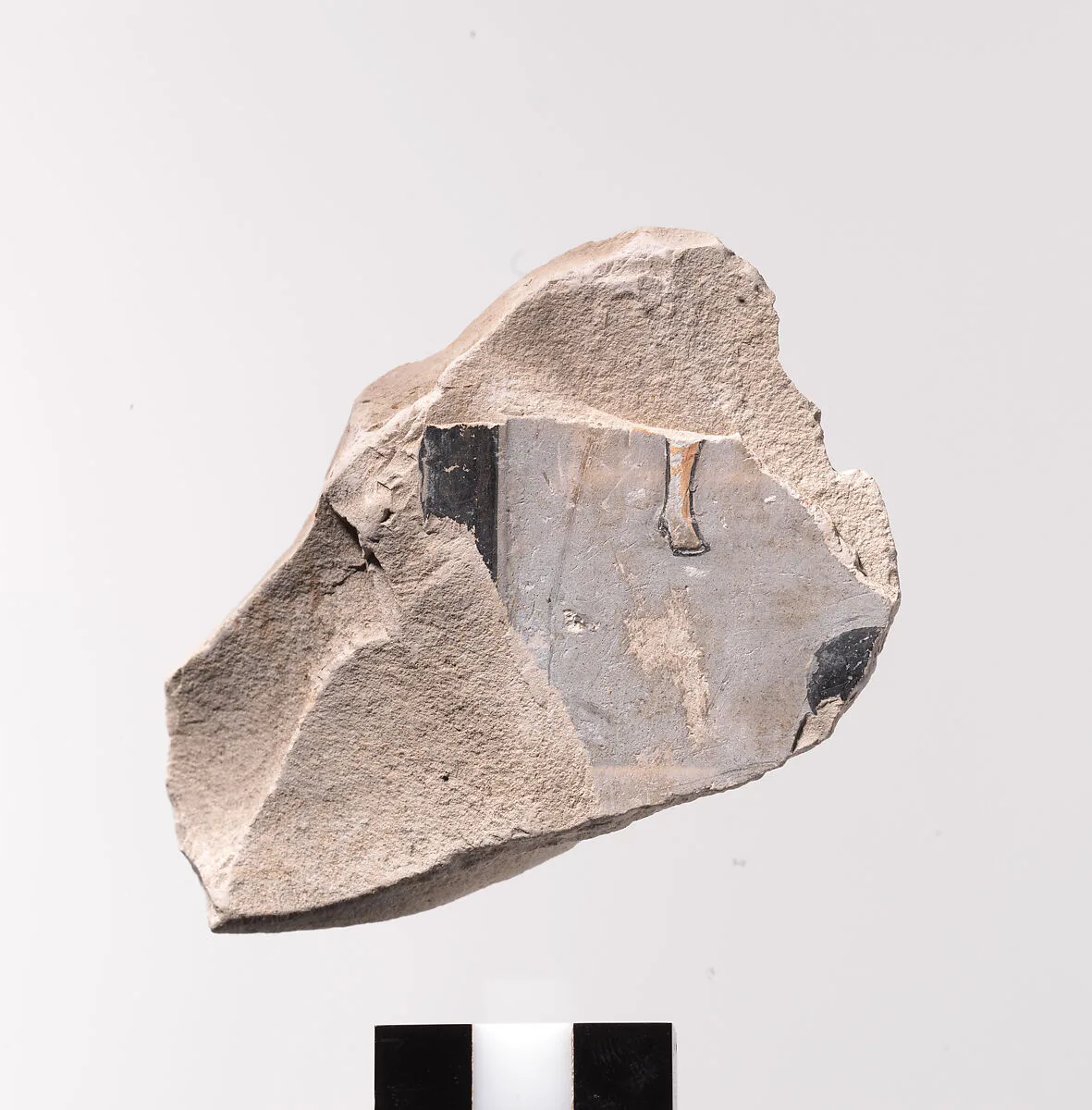 Relief Fragment with Part of a Vertical Inscription — Unknown