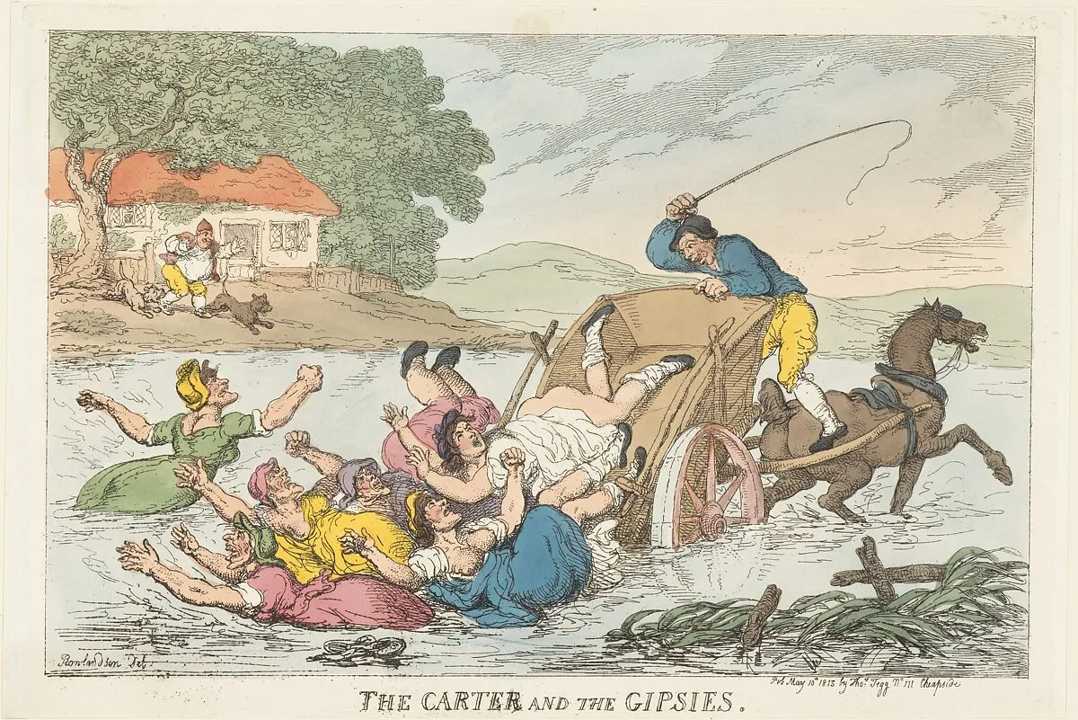 The Carter and the Gipsies — Thomas Rowlandson|Thomas Tegg