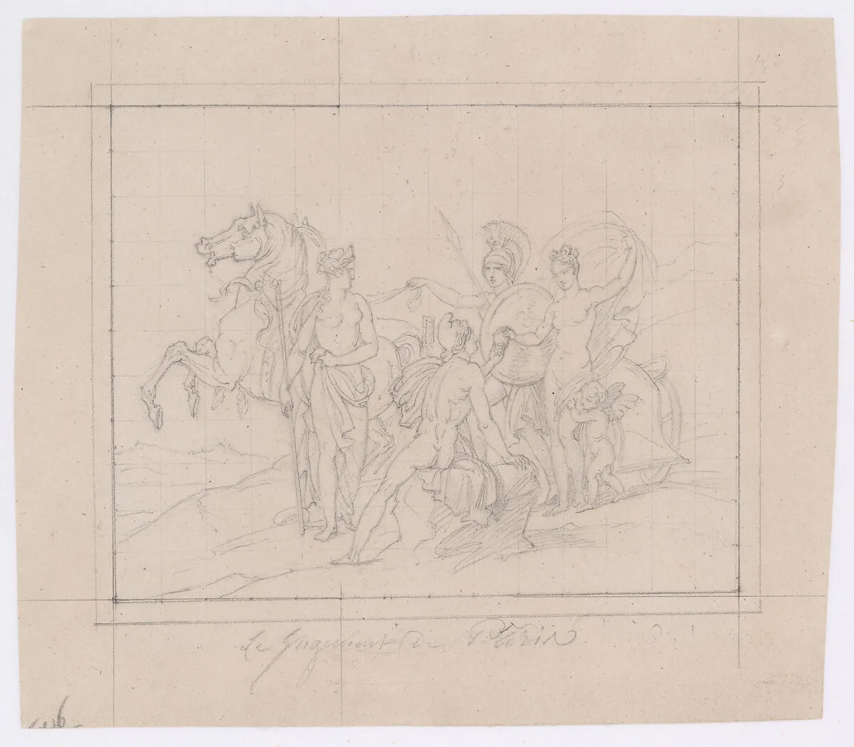The Judgment of Paris — baron François Gérard