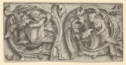 Triton and Siren in Tendrils