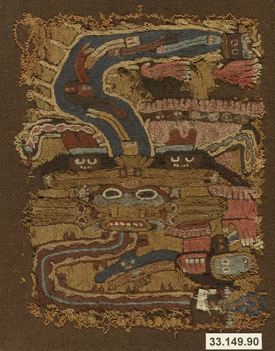 Embroidered Mantle Fragment