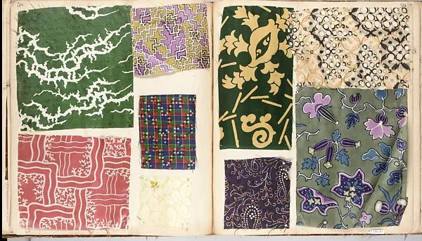 Textile Sample Book — Unknown