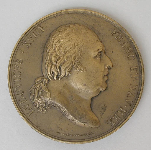 Louis XVIII, (1755–1824), King of France, (1814–24)