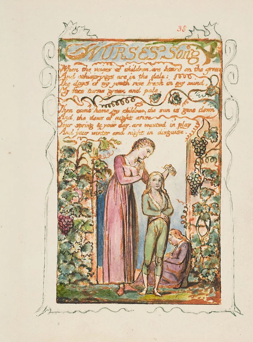 Songs of Experience: Nurses Song — William Blake