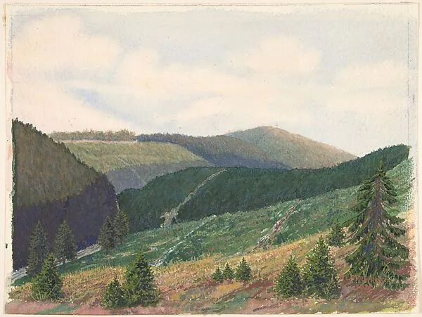 Landscape — W. E. Cyrenius
