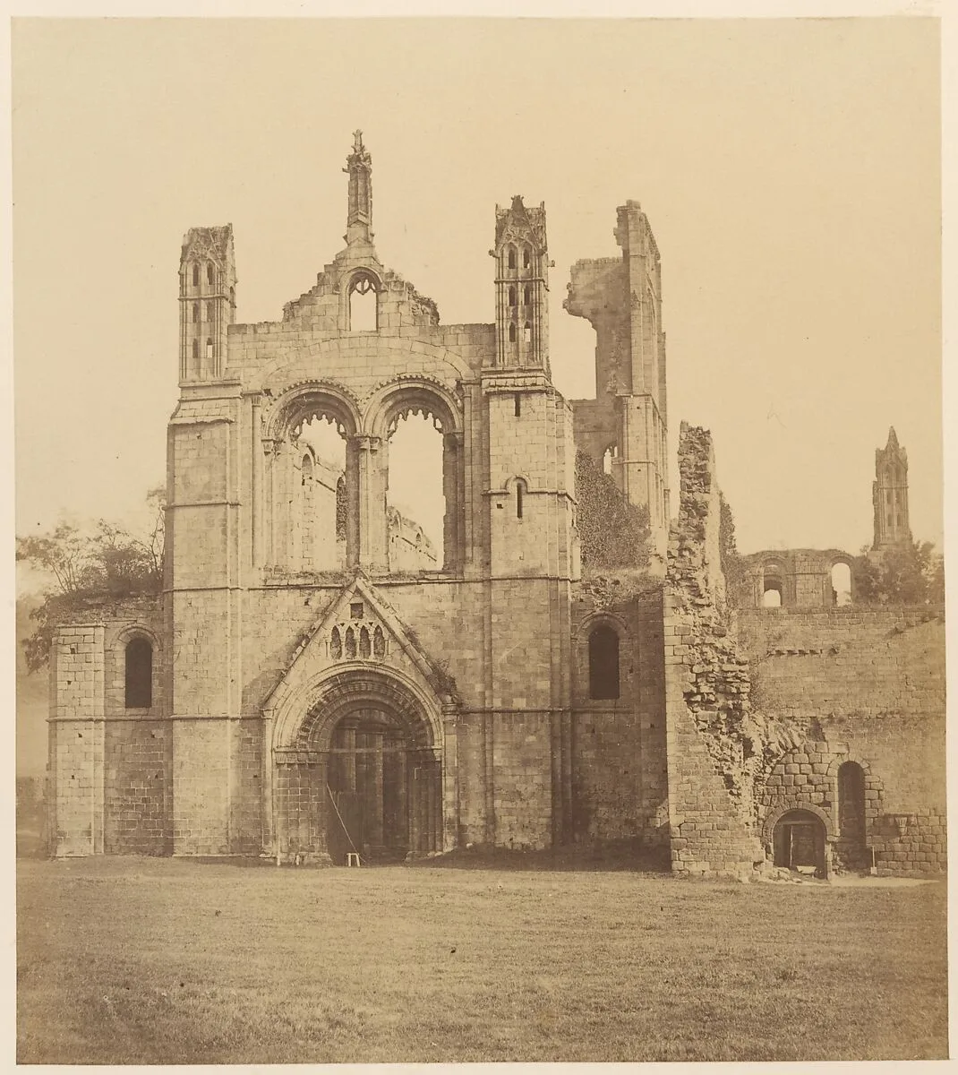 Kirkstall Abbey. From the West — Joseph Cundall|Philip Henry Delamotte