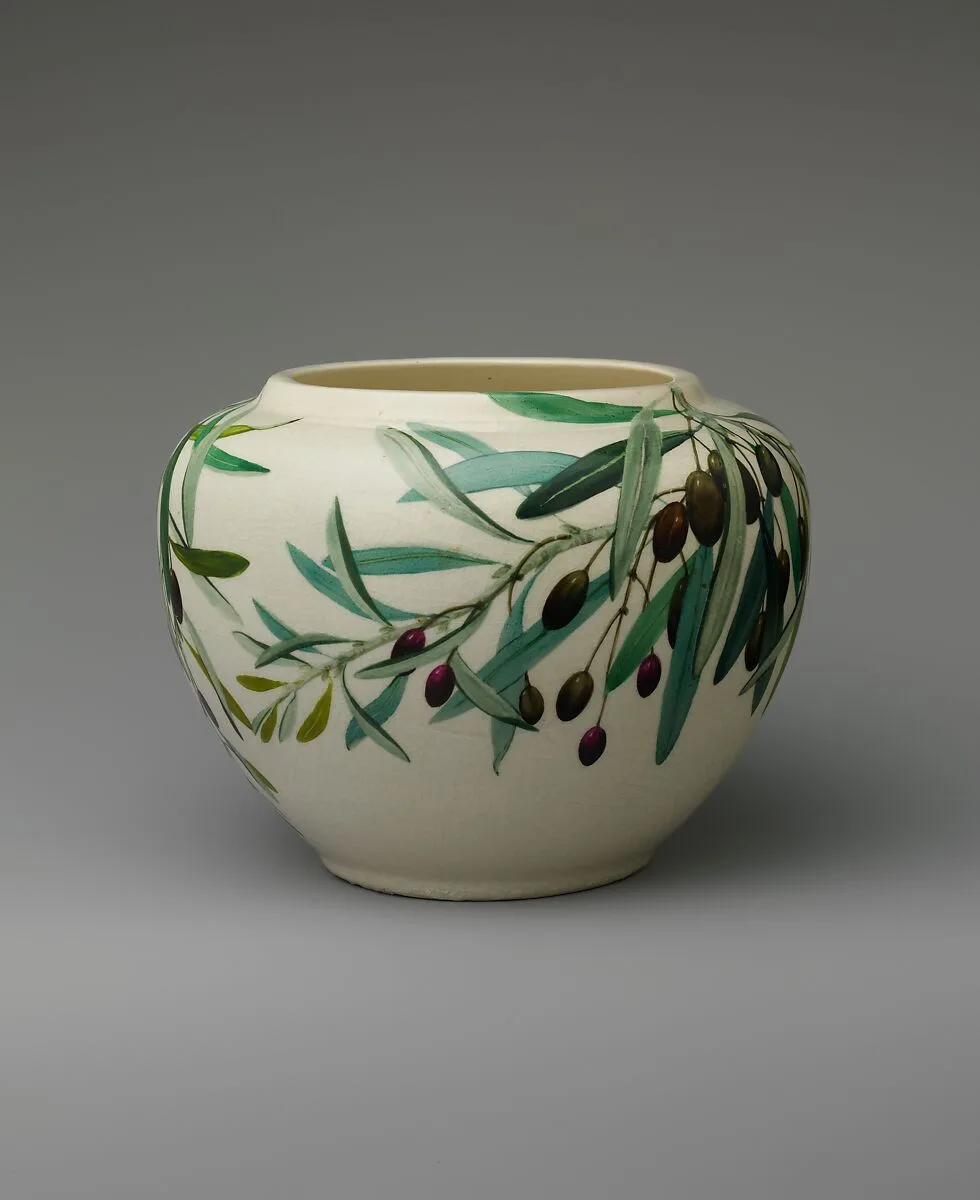 Vase — Celia Laighton Thaxter|Boston China Decorating Works