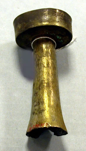 Hammered Silver Rattle Beaker