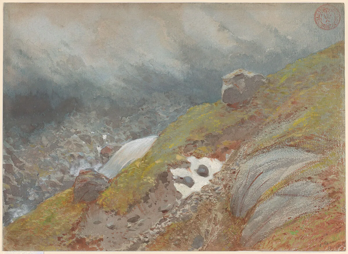 View Above Handeck, Switzerland — Eugène-Emmanuel Viollet-le-Duc
