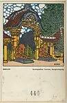 Berlin: Zoological Garden, Main Entrance (Zoologischer Garten, Haupteingang) — Franz Kuhn|Wiener Werkstätte