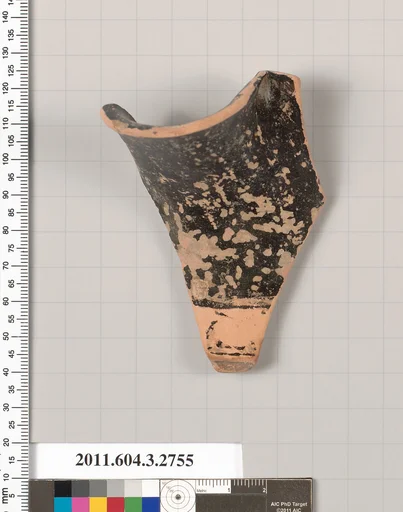 Terracotta fragment of a trefoil oinochoe (jug)