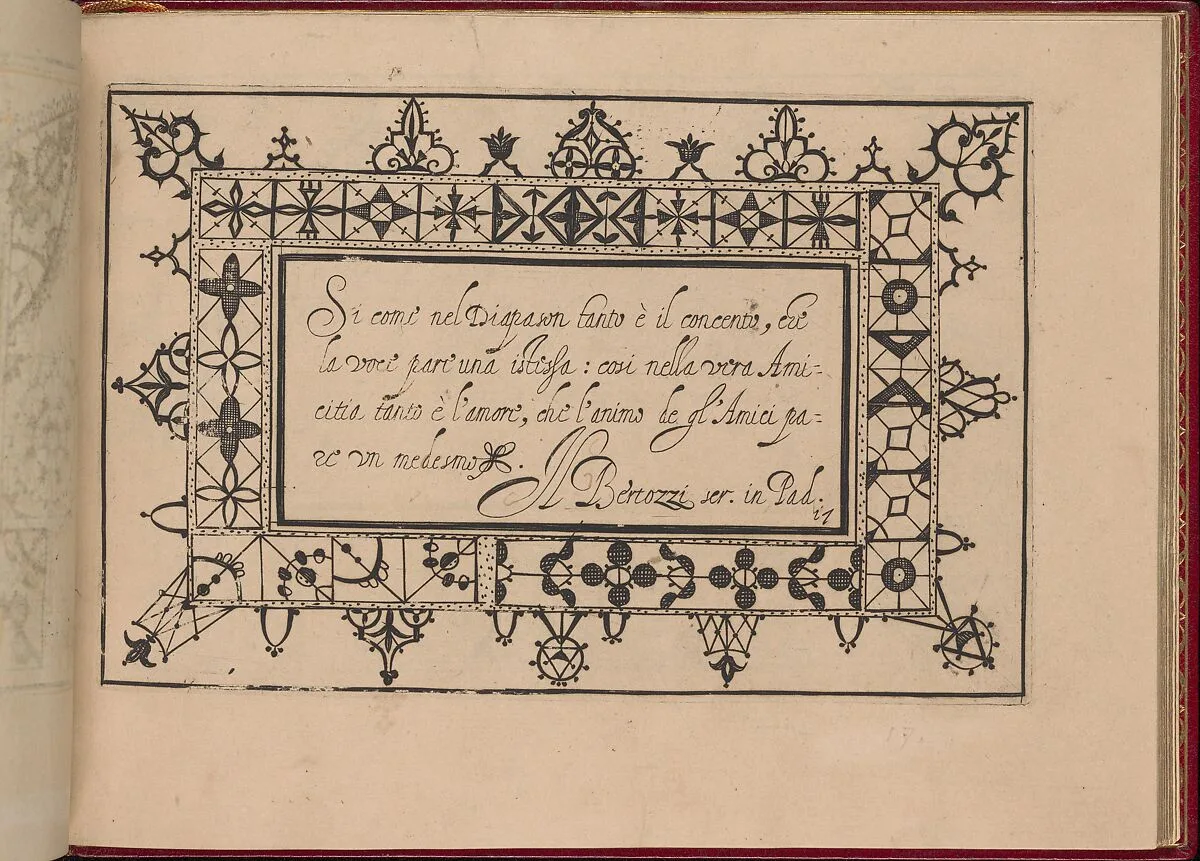 Ghirlanda: Di sei vaghi fiori scielti da piu famosi Giardini d'Italia, page 25 (recto) — Pietro Paulo Tozzi|Libraria del Giesu