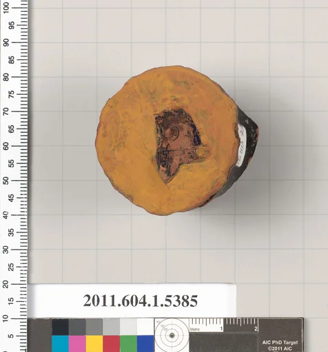 Terracotta fragment of a kylix (drinking cup)