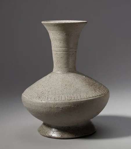 須恵器 長頚瓶|Long-Necked Bottle