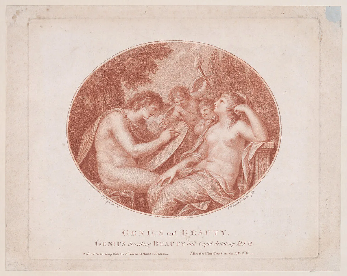 Genius and Beauty — Francesco Bartolozzi|Giovanni Battista Cipriani|Torre & Co.