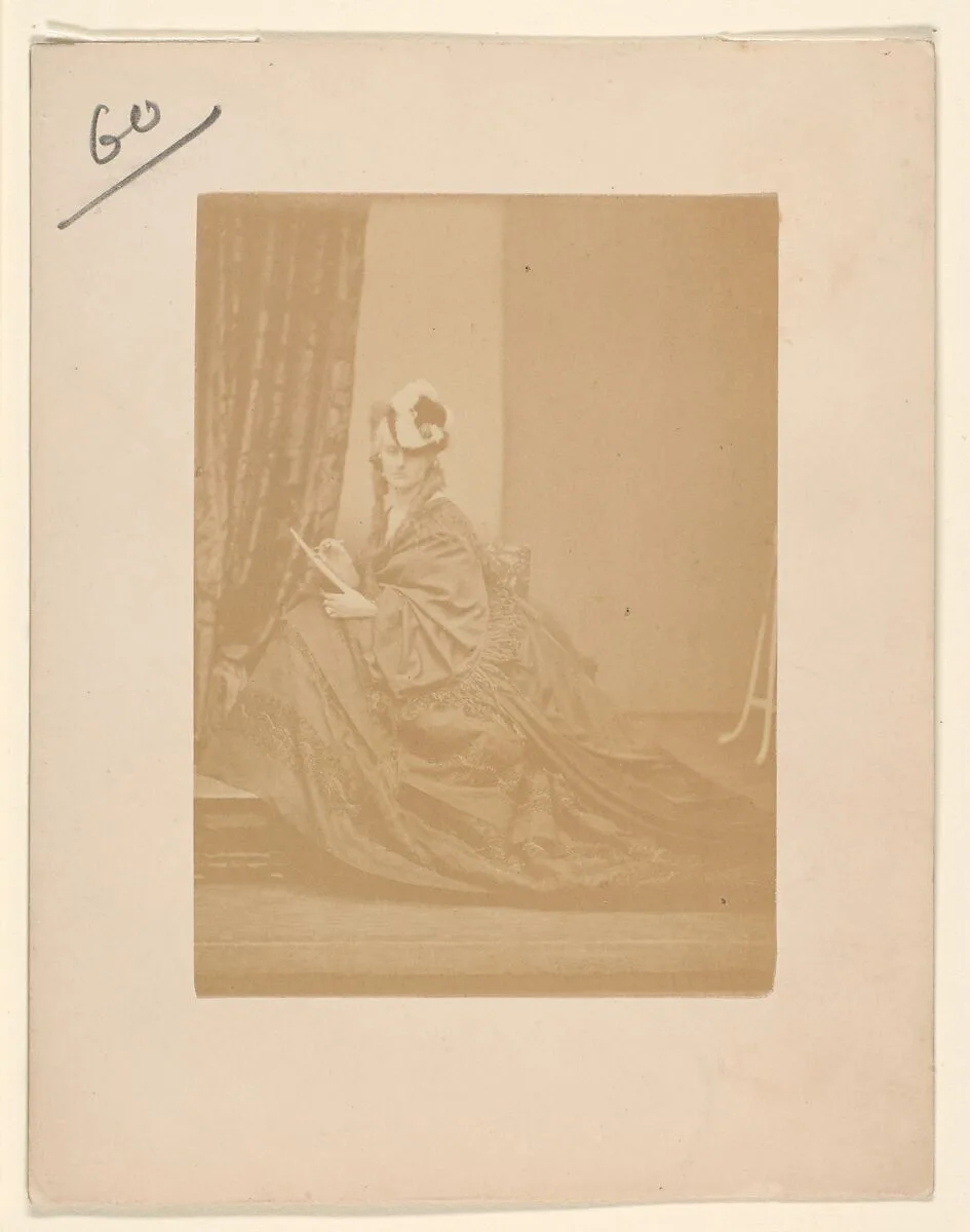 La laçon de dessin. "L'artiste" — Pierre-Louis Pierson