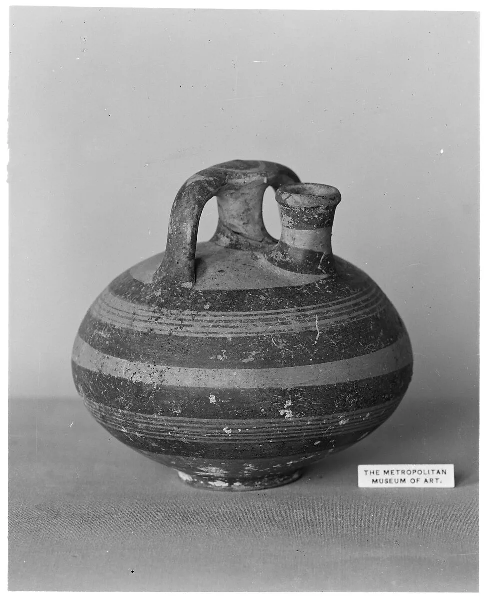 Terracotta stirrup jar — Unknown