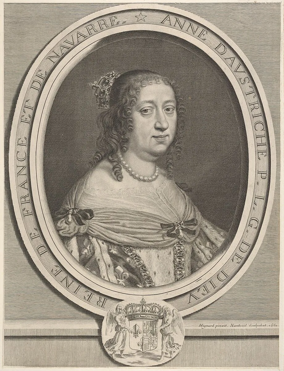 Anne of Austria — Robert Nanteuil|Pierre Mignard