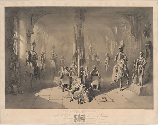 The Gothic Armoury, 3 Grosvenor Street, London — Douglas Morison|Charles Joseph Hullmandel|P. & D. Colnaghi & Co.