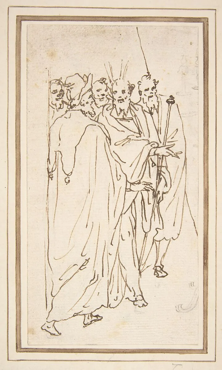 Moses and Other Figures — Cesare Nebbia