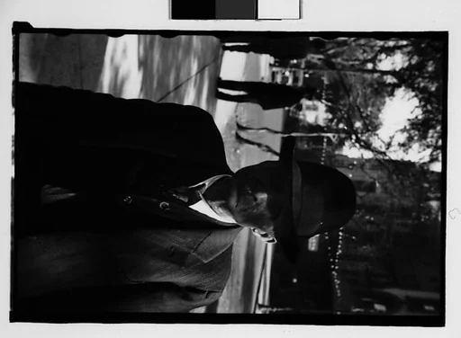 [Elderly Man on Street, Savannah, Georgia]