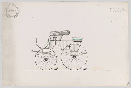Design for Stanhope Phaeton, no. 3042a