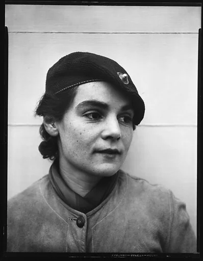 [Mary Churchill in Cloche Hat, Bedford, New York]