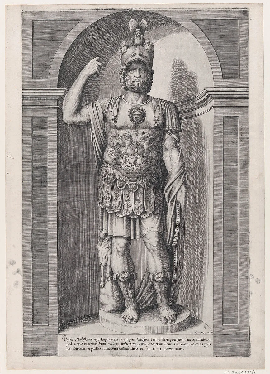 Speculum Romanae Magnificentiae: King Pyrrhus — Jacob Bos|Antonio Salamanca